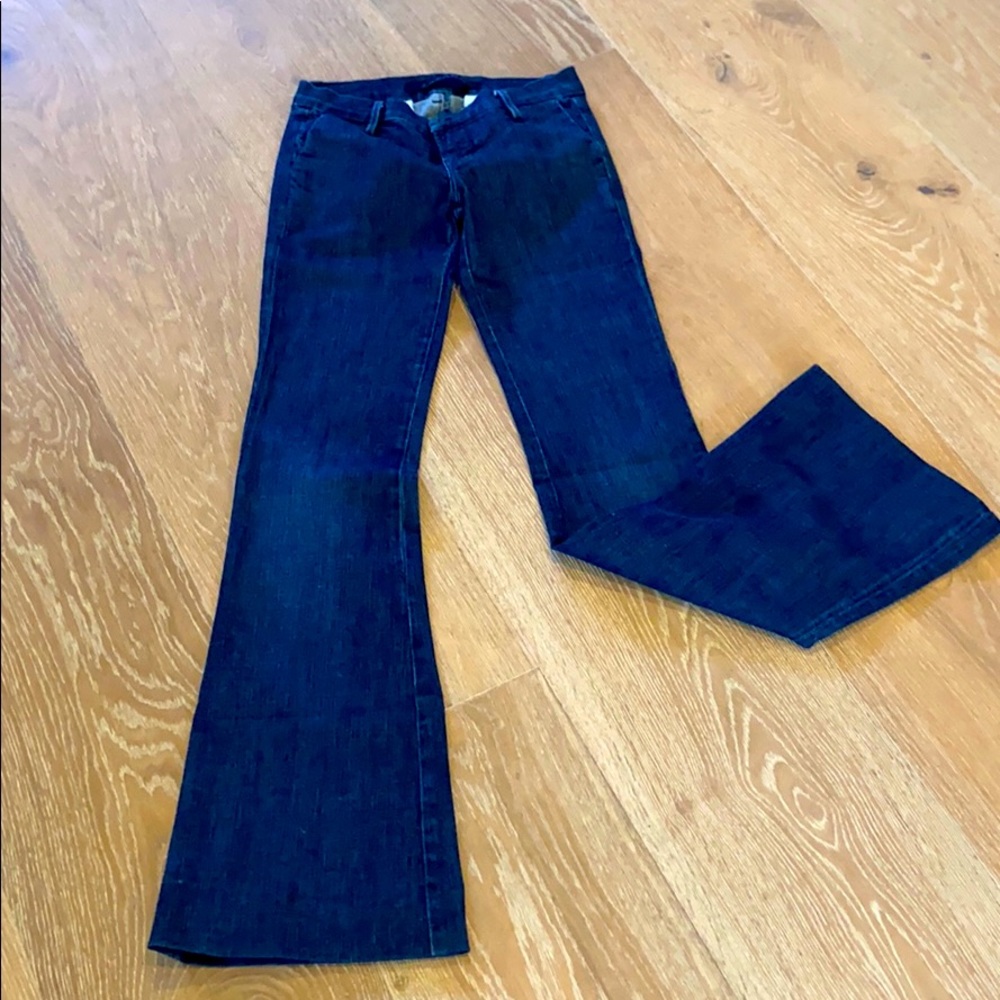 J Brand fit and flare denim pants size 25